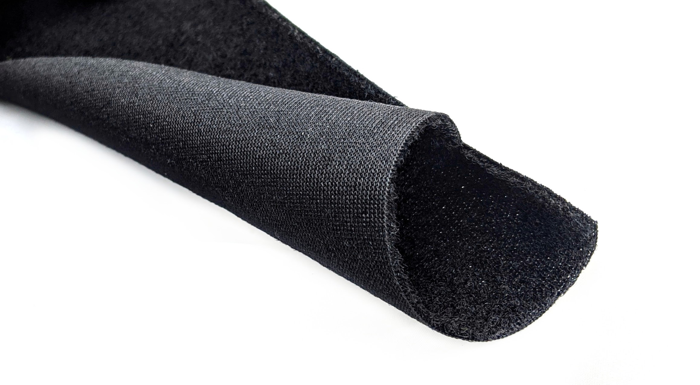 Knit Nylon Velcro Loop Fabric Supplier